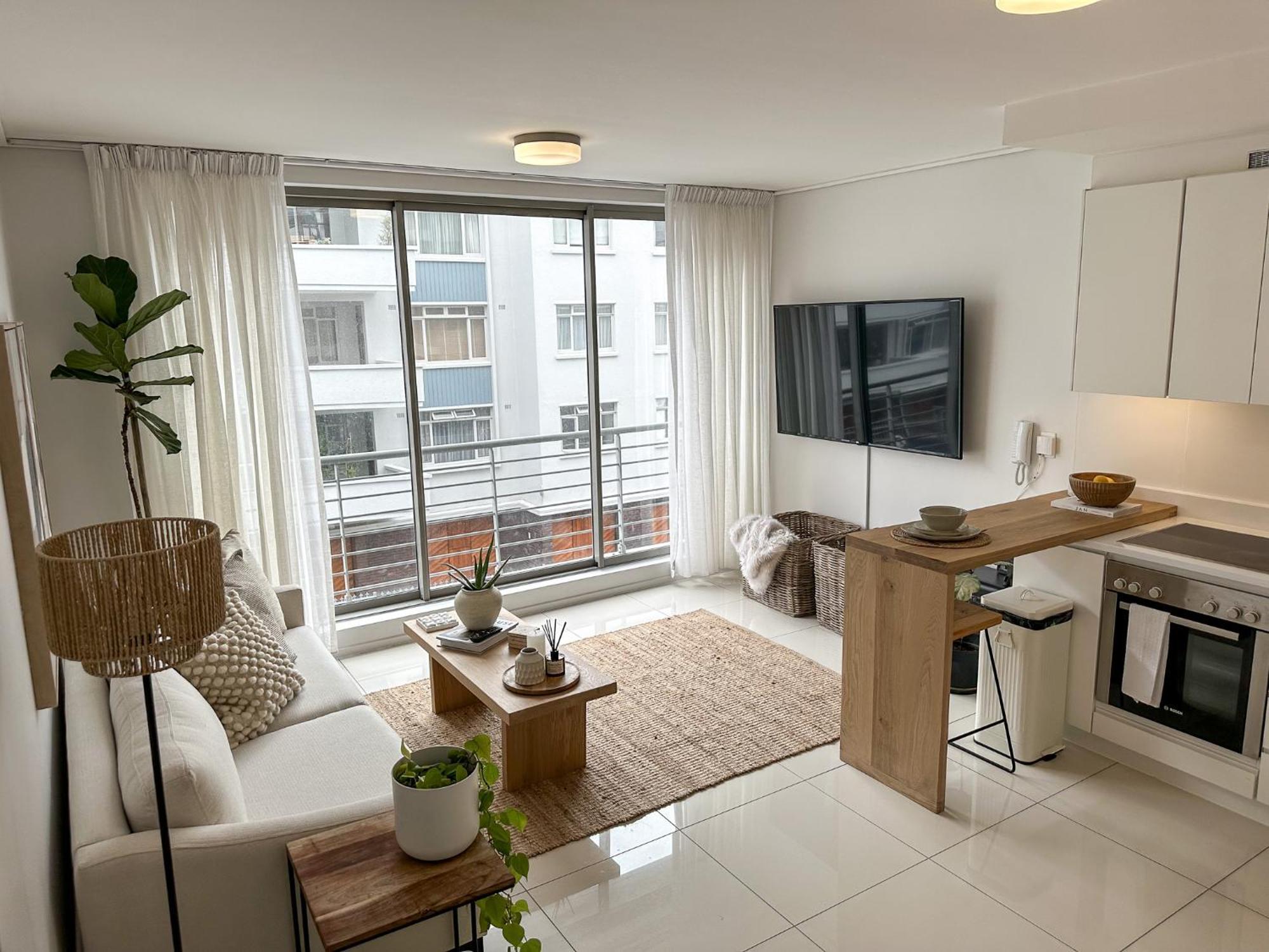 Luxury 1Br Green Point - Walk To Sea Point Promenade! Rooftop Pool, Secure Parking Kapstaden Exteriör bild